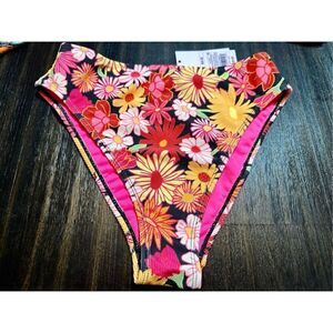 Wild Fable NWT size S multicolored floral bikini bottoms